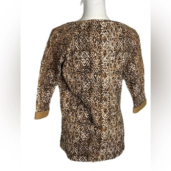 Scotch & Soda Tops | Maison Scotch Nomade Embroidered Sleeve Blouse New with Tag - Picture 2 of 5